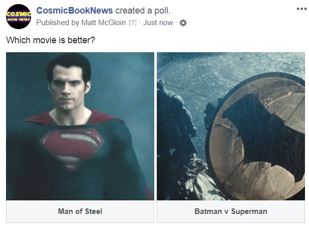 Man of Steel Batman Superman poll