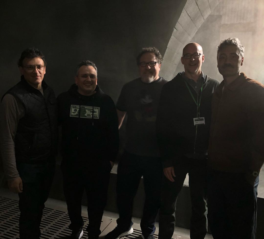 Marvel Directors Visit Star Wars The Mandalorian Set