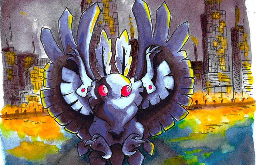 MetaZoo Mothman art