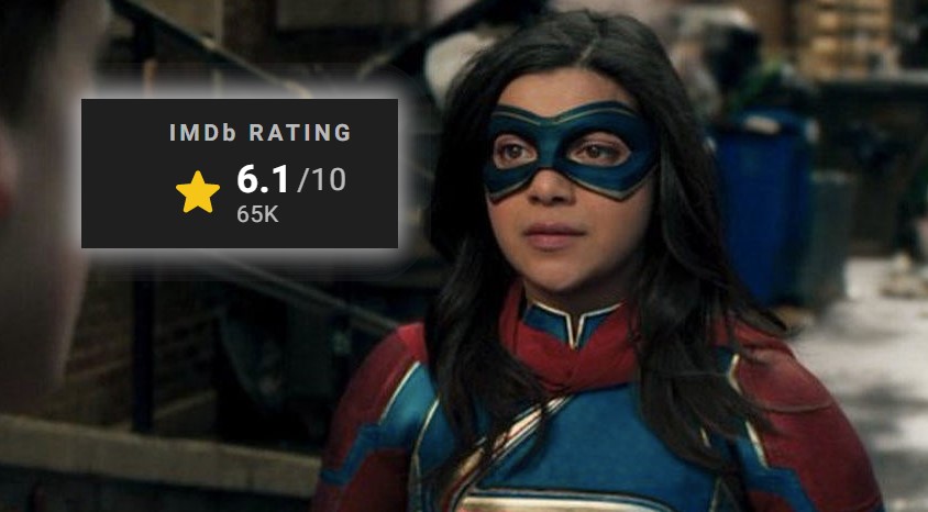 Ms Marvel imdb score rating