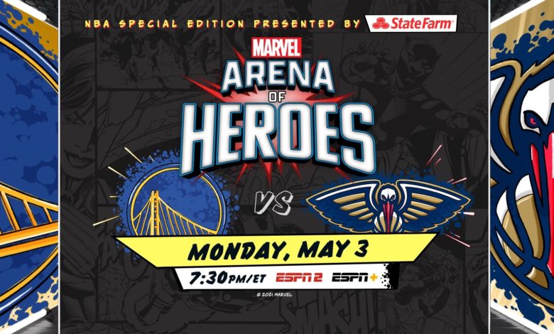 Marvel Arena of Heroes NBA ESPN Disney