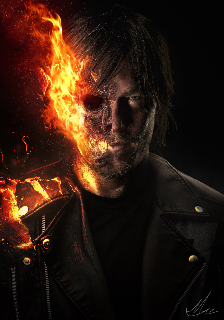 Marvel Norman Reedus Still Wants To Play Ghost Rider Cosmic Book News