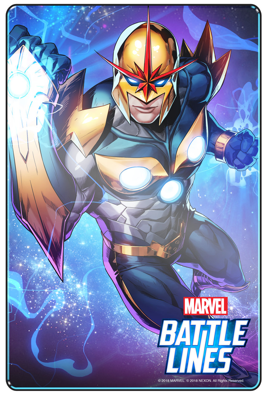 Nova Marvel Battle Lines