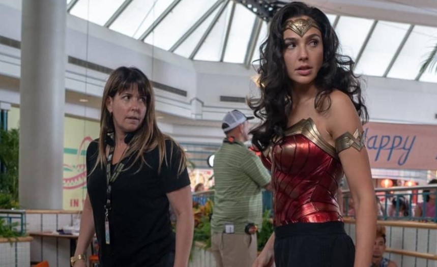 Patty Jenkins and Gal Gadot Wonder Woman 1984