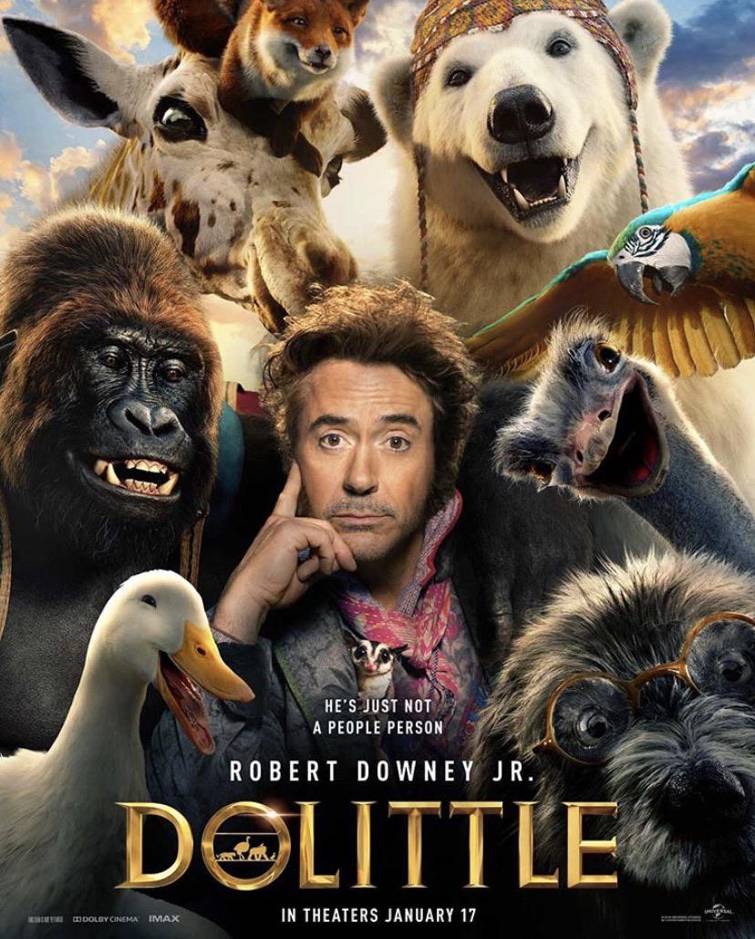 Robert Downey Jr Dolittle poster