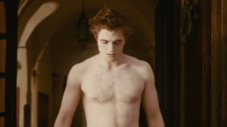 Robert Pattinson shirtless Twilight