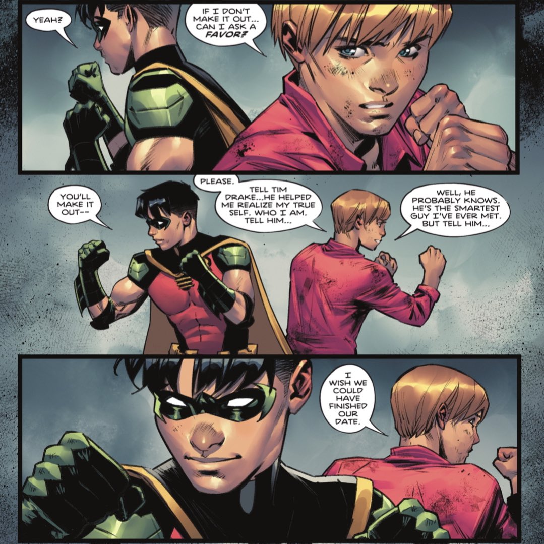 Tim Drake's Robin Comes Out as Bisexual in New Batman Comic