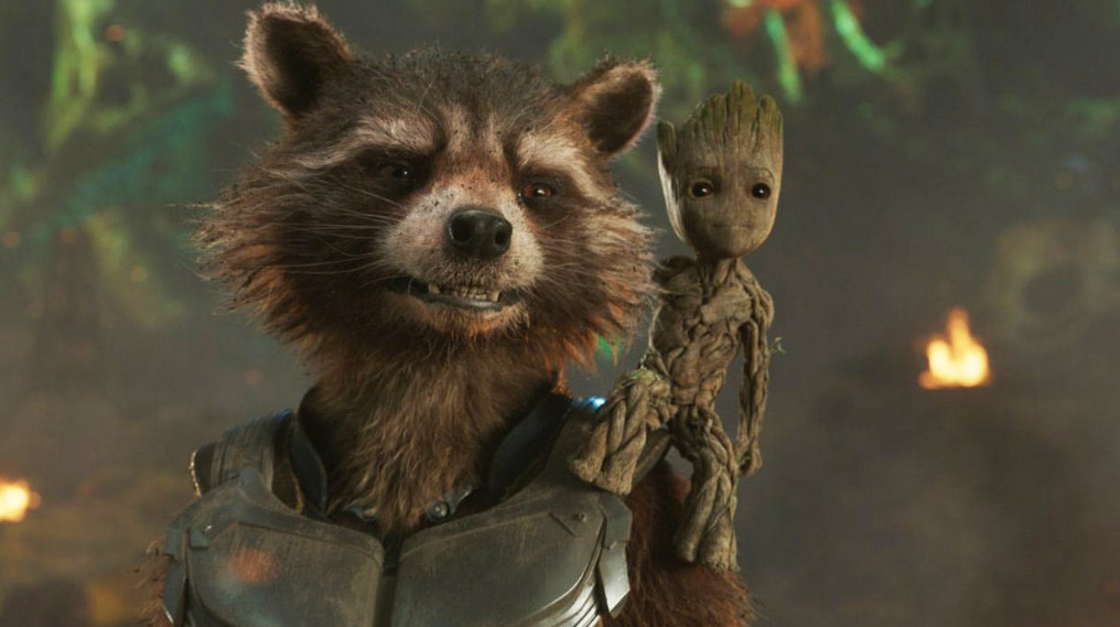 Rocket and Groot