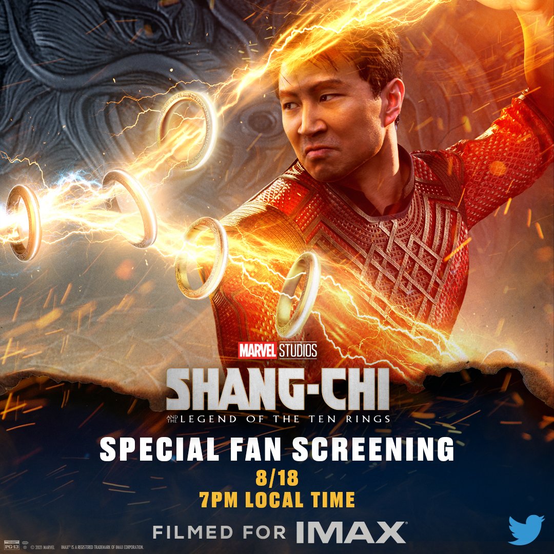 Shang-Chi fan screening IMAX