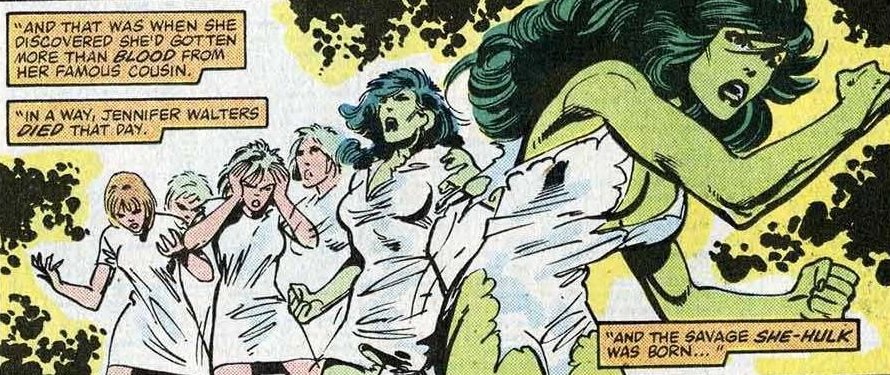 She-Hulk origin Marvel Comics