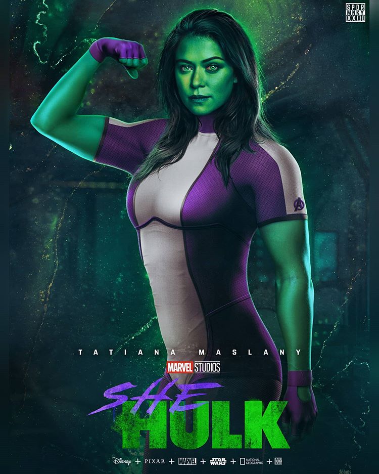 She-Hulk Tatiana Maslany fan art