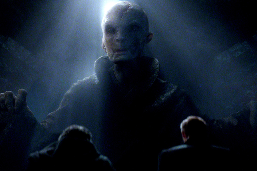 Andy Serkis Star Wars Snoke