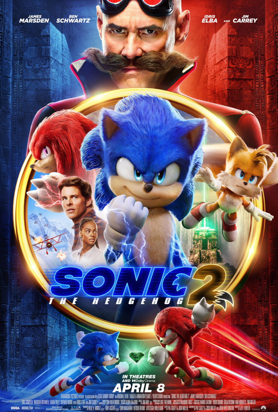 Sonic the Hedgehog 2 poster