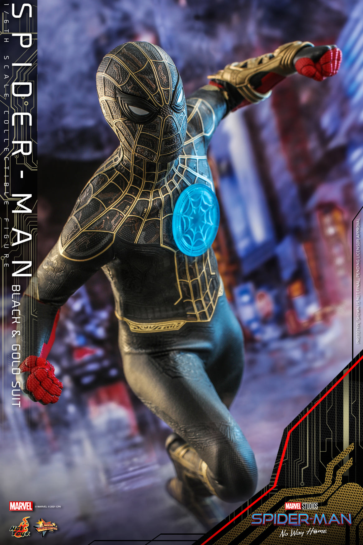 spider man black gold