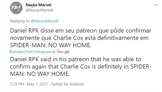 Spider-Man No Way Home Charlie Cox Daredevil