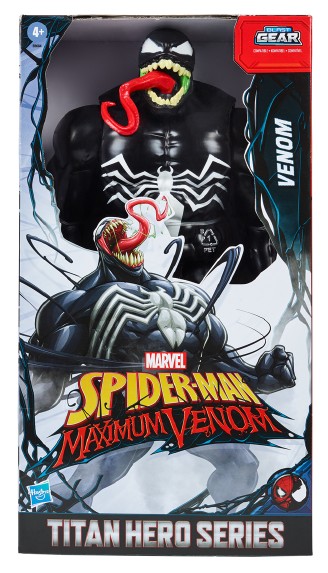 Marvel Spider-Man Maximum Venom 6" Hasbro 2020 Venomized Captain America 