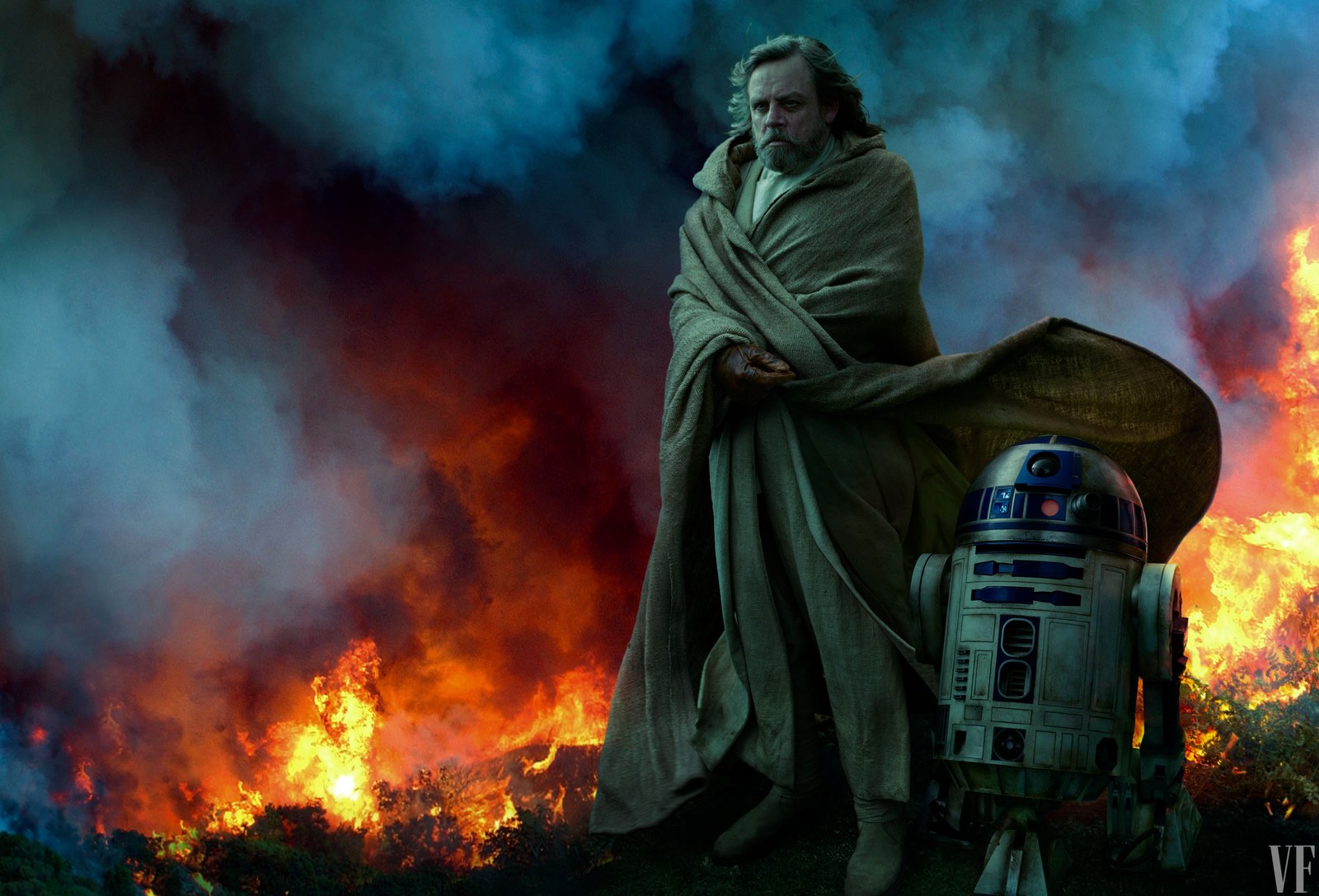Star Wars: Rise of Skywalker Mark Hamill Luke Skywalker R2-D2