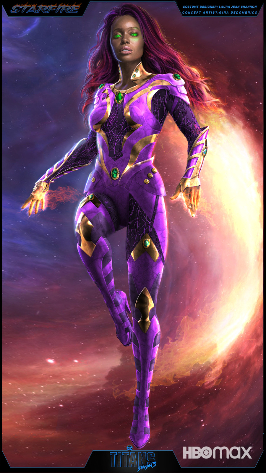 Starfire supersuit Titans Season 3