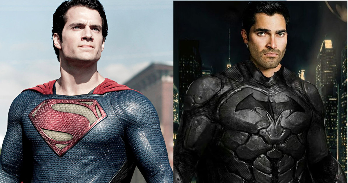 Superman Henry Cavill and Tyler Hoechlin Batman
