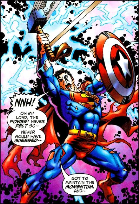 Superman vs Thor
