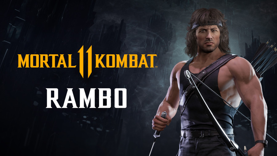 Sylvester Stallone Rambo Mortal Kombat