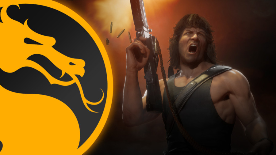 Sylvester Stallone Rambo Mortal Kombat