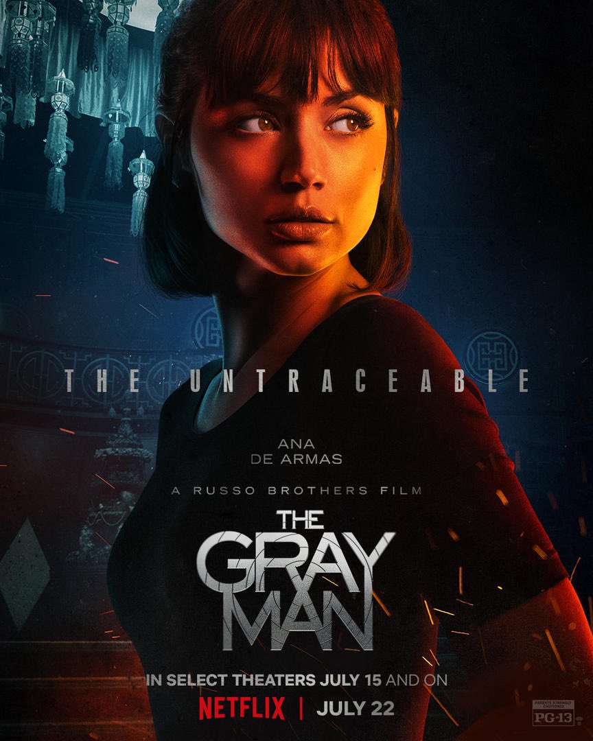 The Gray Man Ada DeArmas Poster