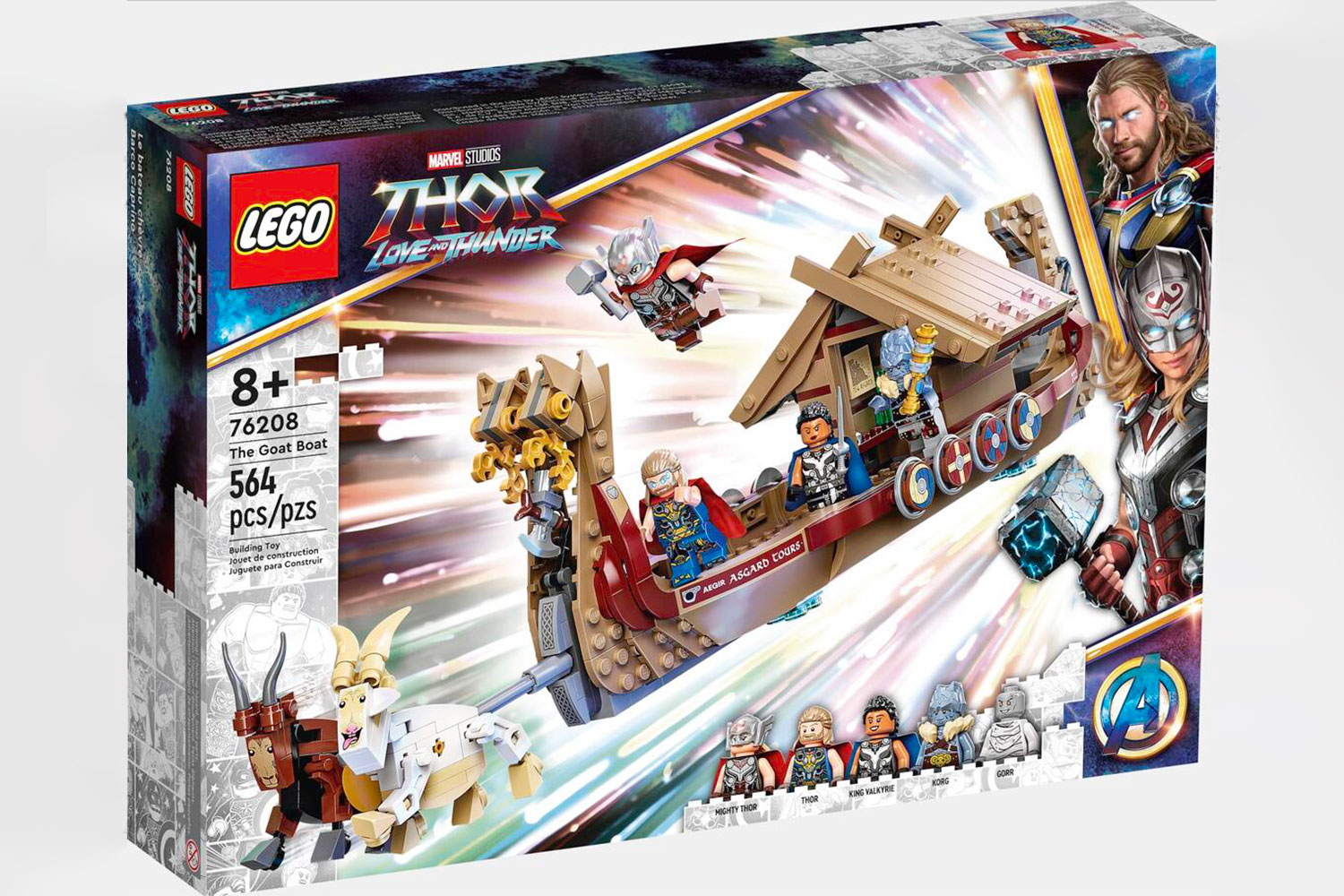 Thor Love and Thunder LEGO Asgard Tours