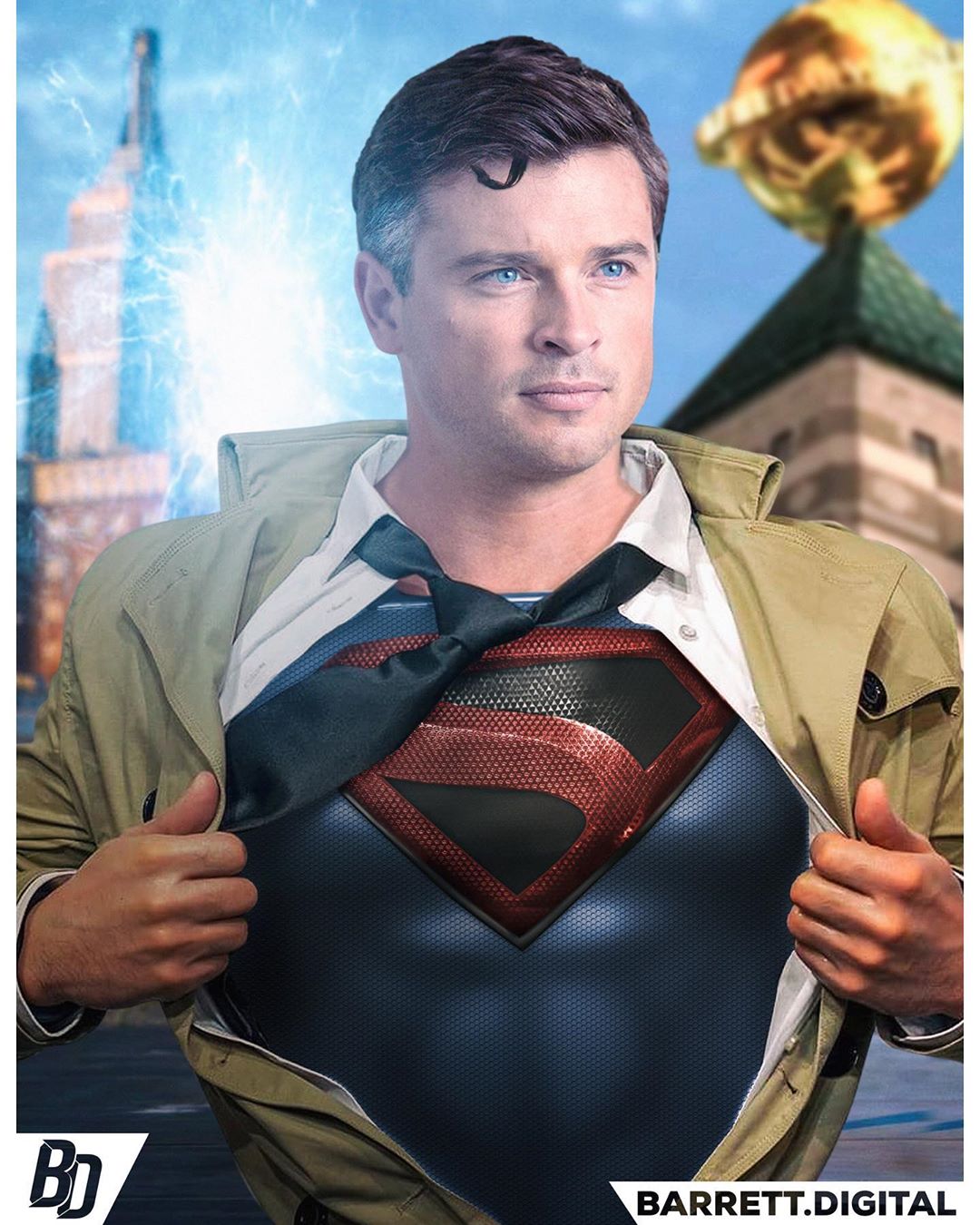 Tom Welling Superman fan art