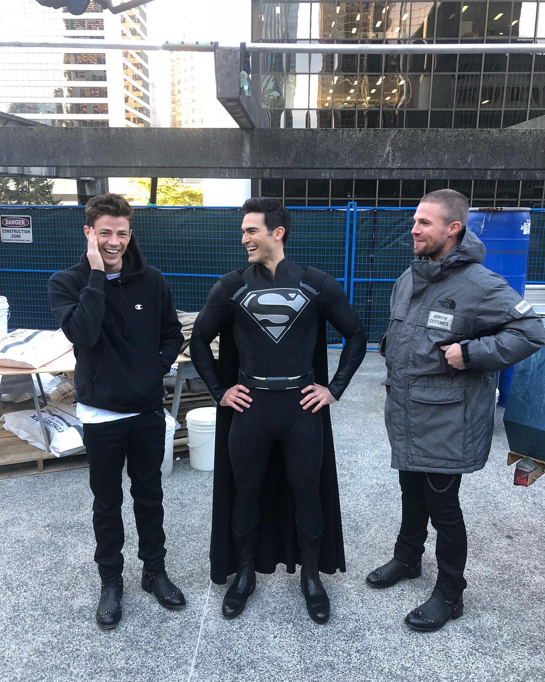 Tyler Hoechlin Superman Black Suit