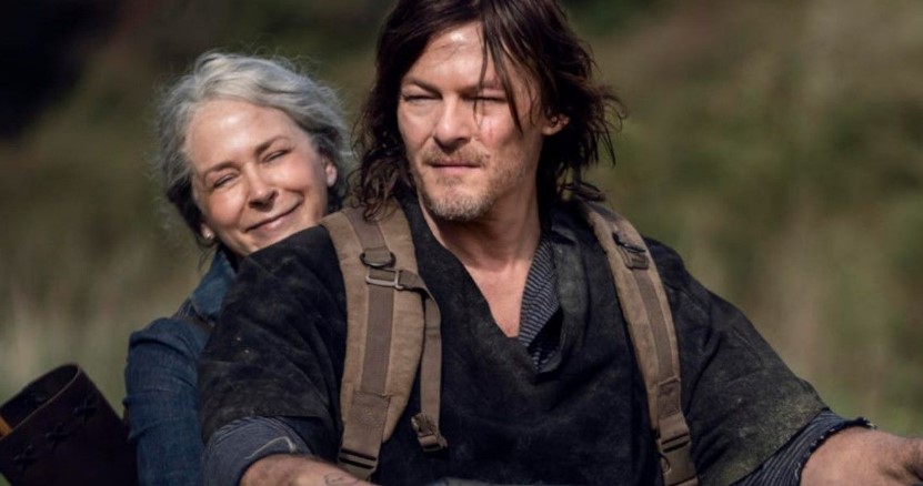 The Walking Dead Norman Reedus and Melissa McBride