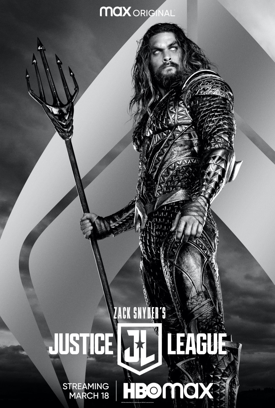 Jason Momoa Aquaman Poster Zack Snyder's Justice League