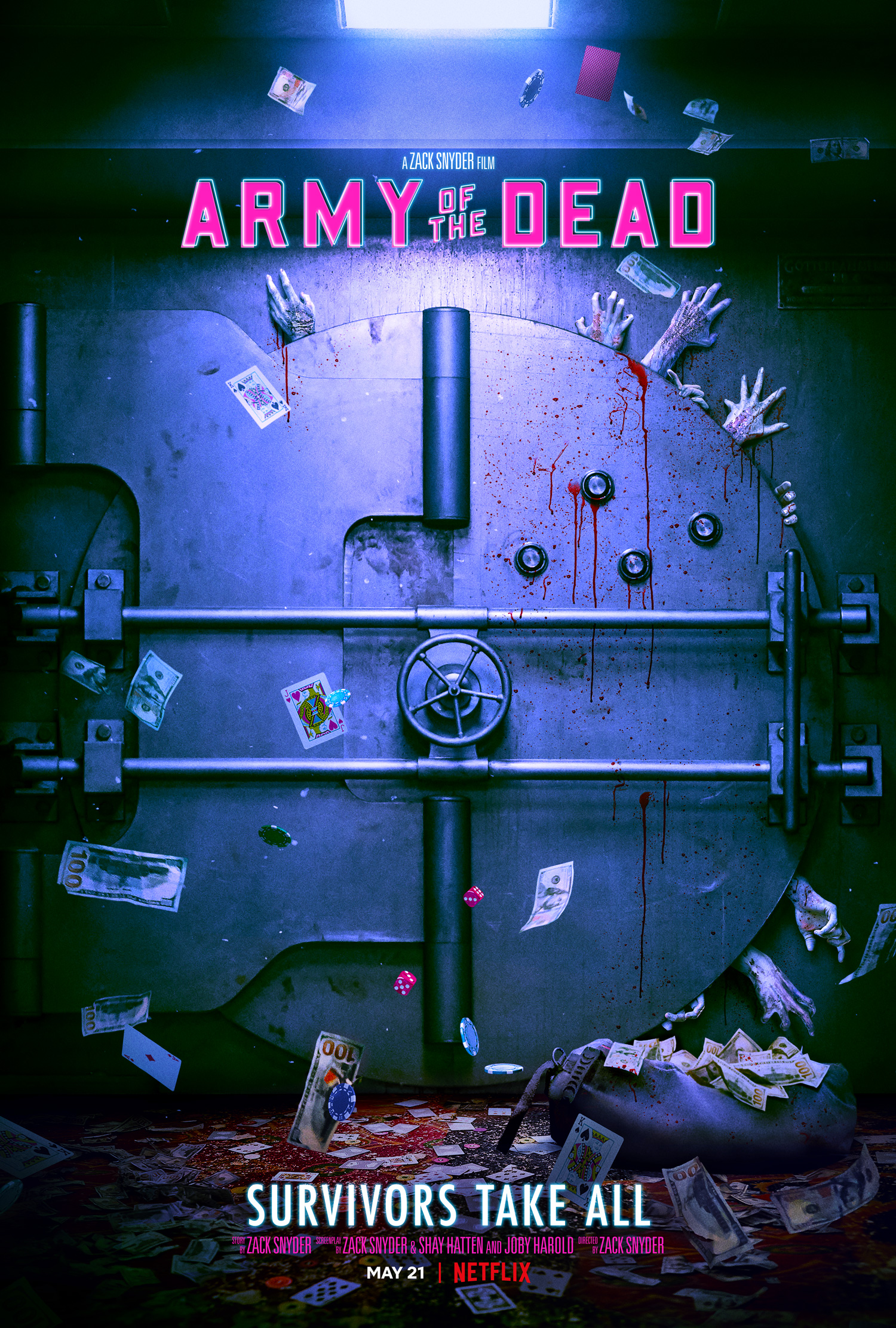 Zack Snyder Army of the Dead poster
