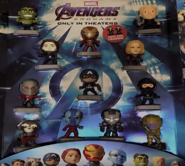 mcdonalds avengers toys full set