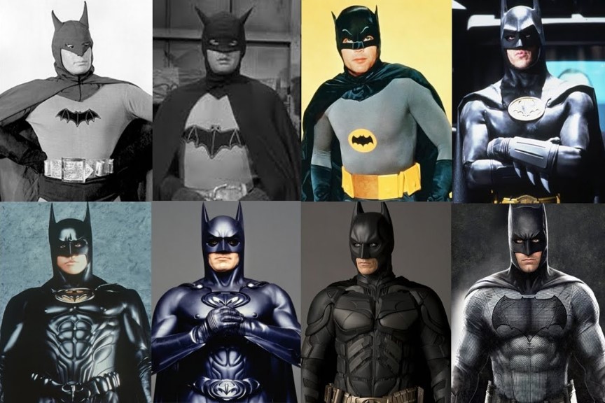 Batman different actors