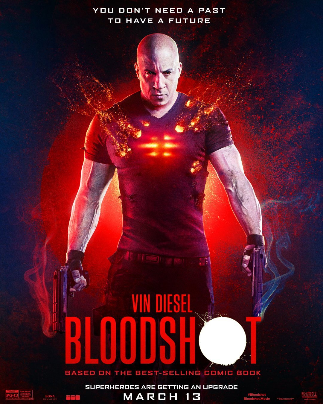 Vin Diesel Bloodshot poster