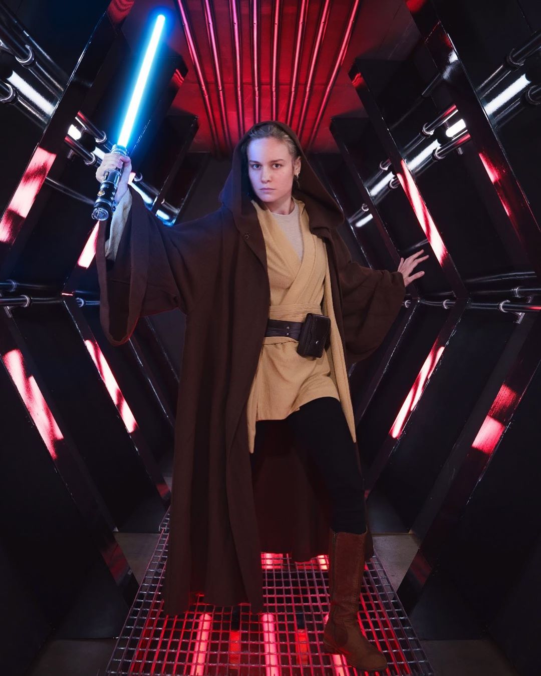 Brie Larson Star War Jedi Realness