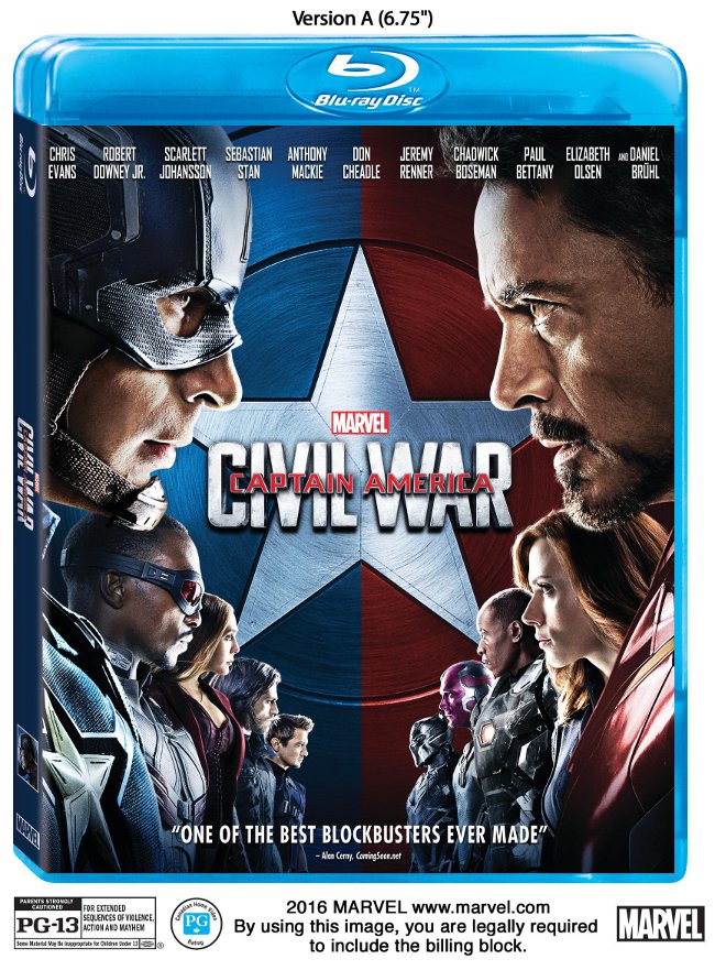 captain america civil war blu ray 1