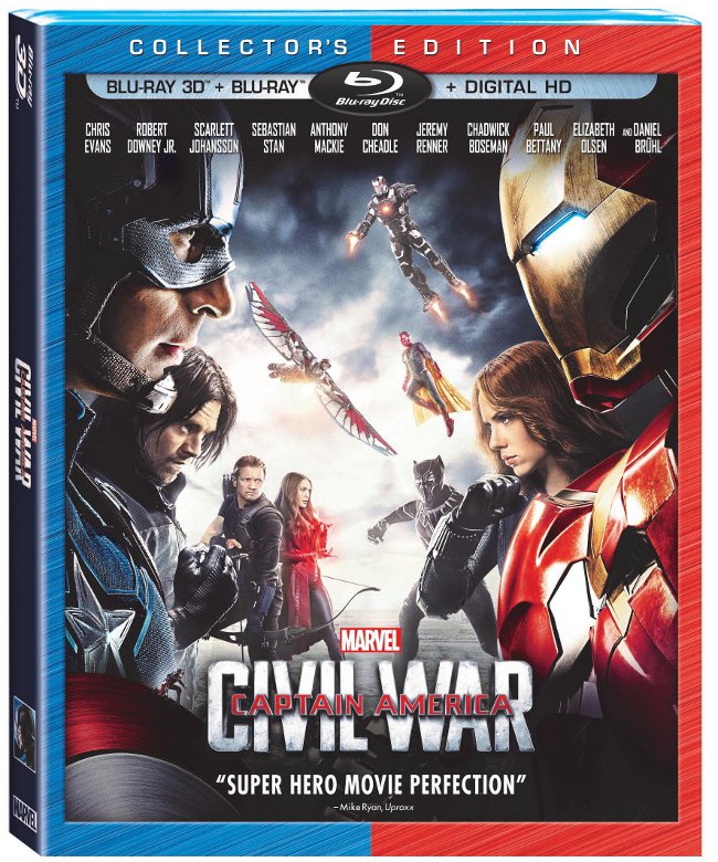 captain america civil war blu ray 2