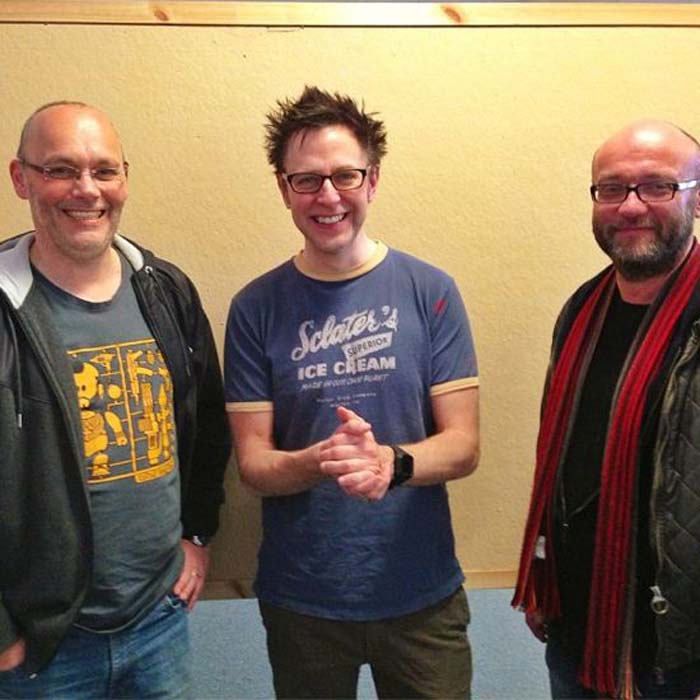 James Gunn with Dan Abnett and Andy Lanning