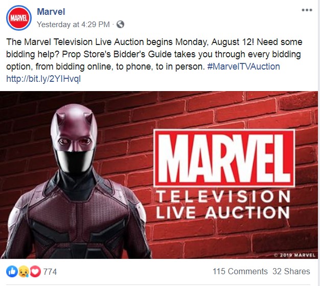 Daredevil Reboot Sparks Marvel Tv Auction Cosmic Book News