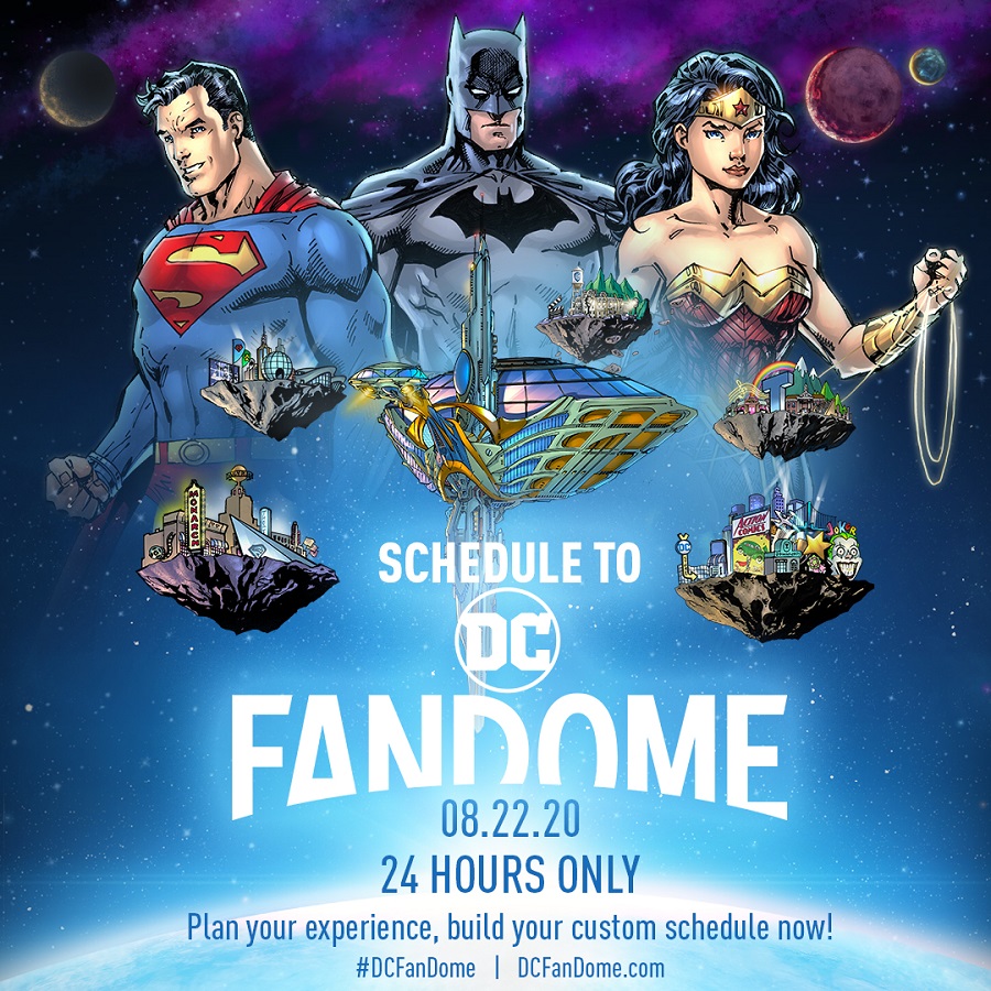 DC FanDome schedule Batman Superman Snyder Cut