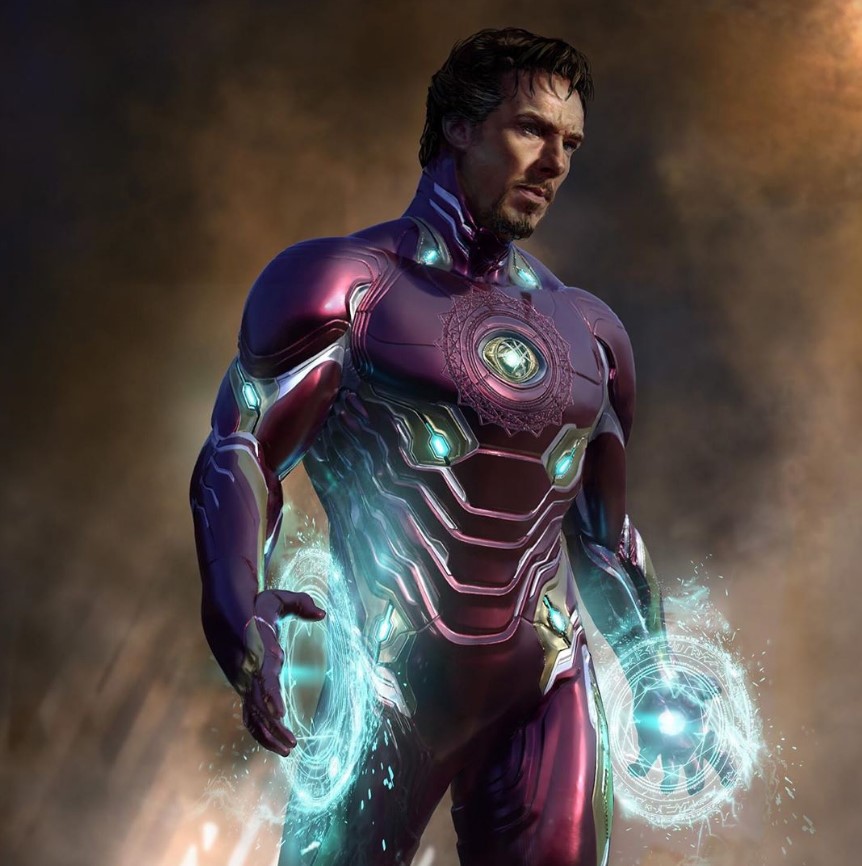 Avengers Infinity War Doctor Strange Iron Man