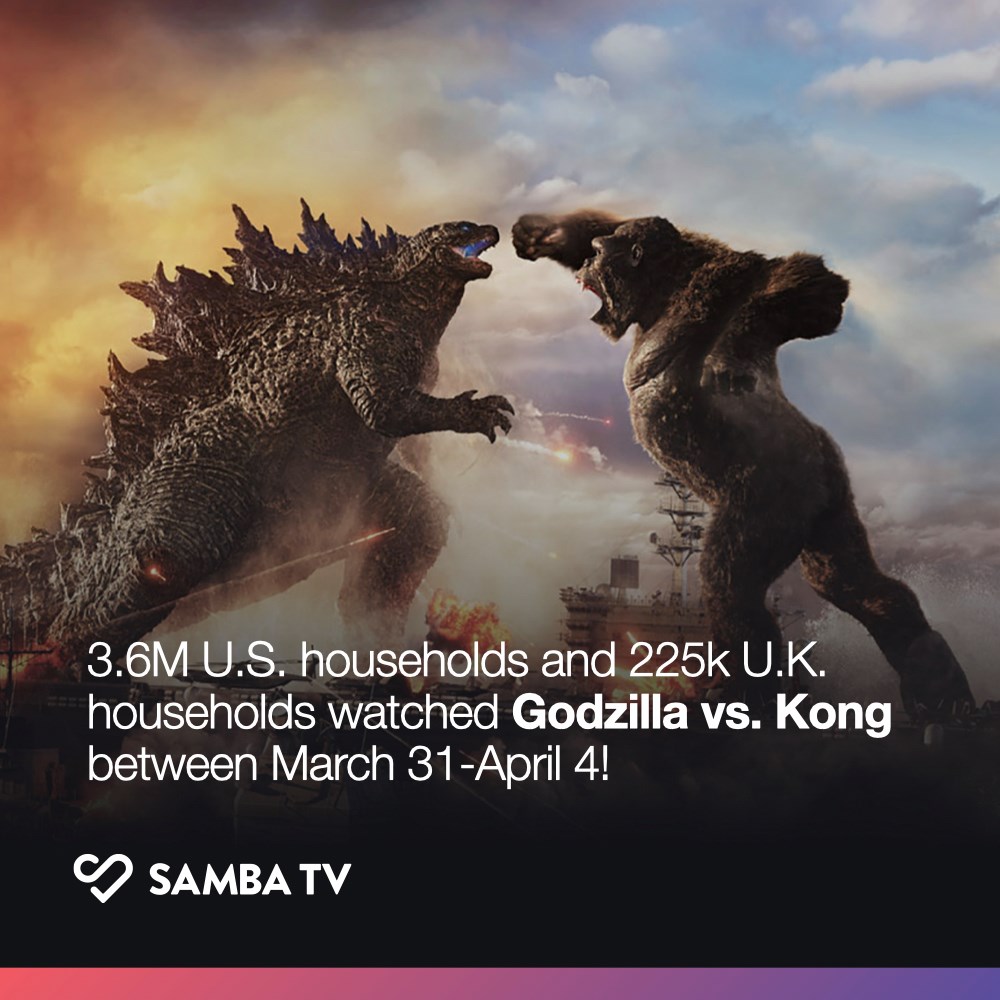 Godzilla vs Kong Samba TV