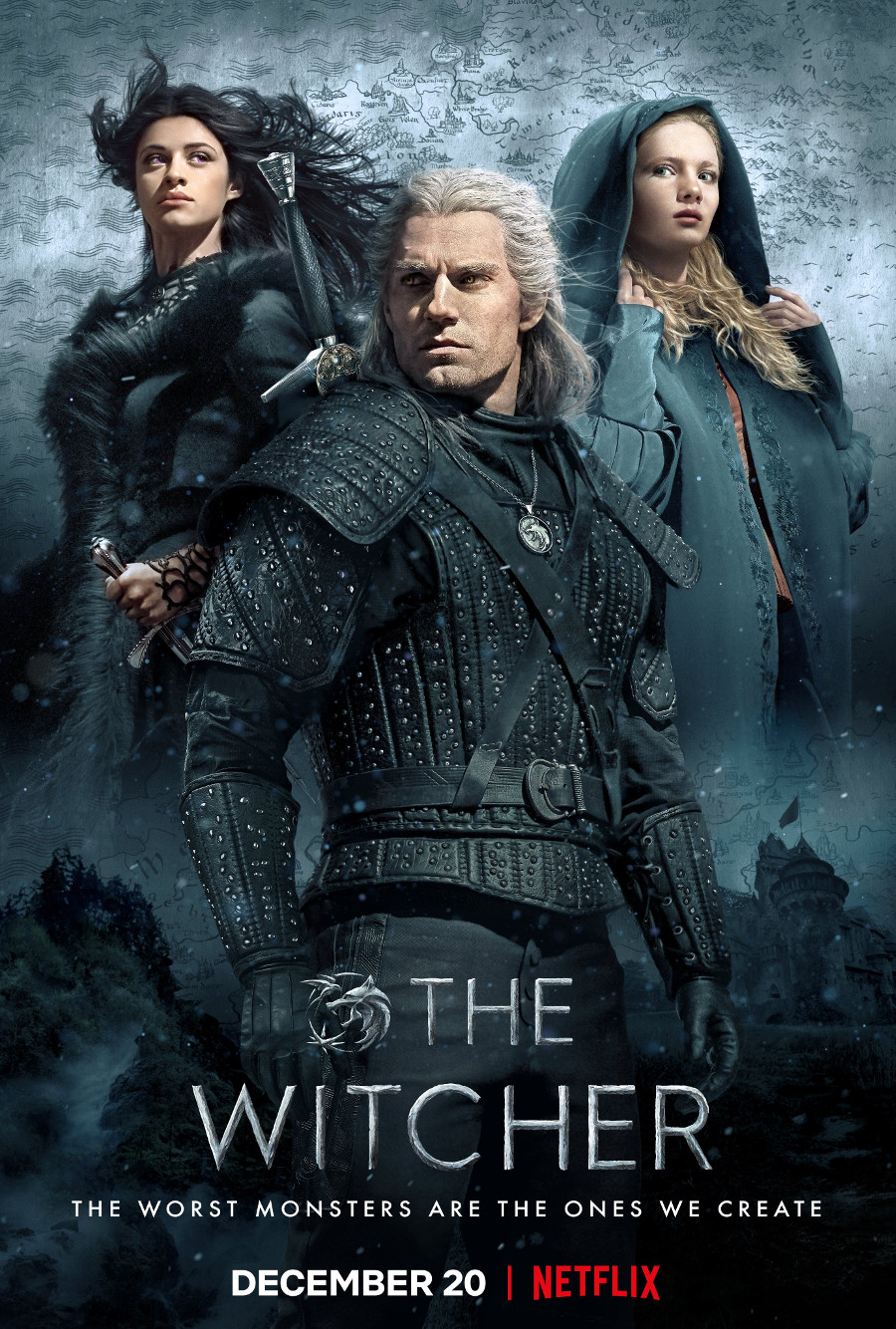 Henry Cavill The Witcher poster