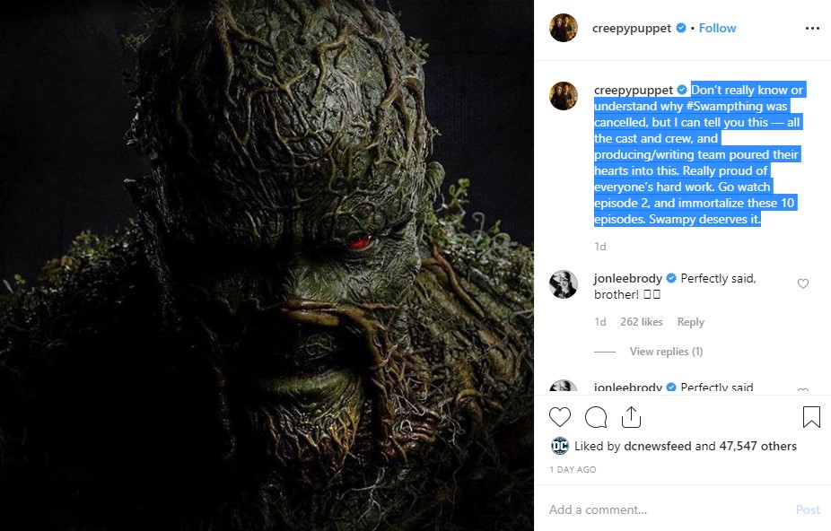 James Wan Swamp Thing