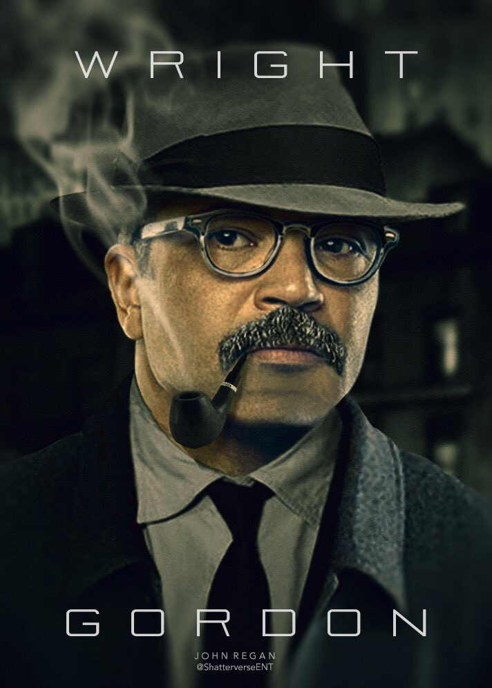 Jeffrey Wright Gordon Batman fan art