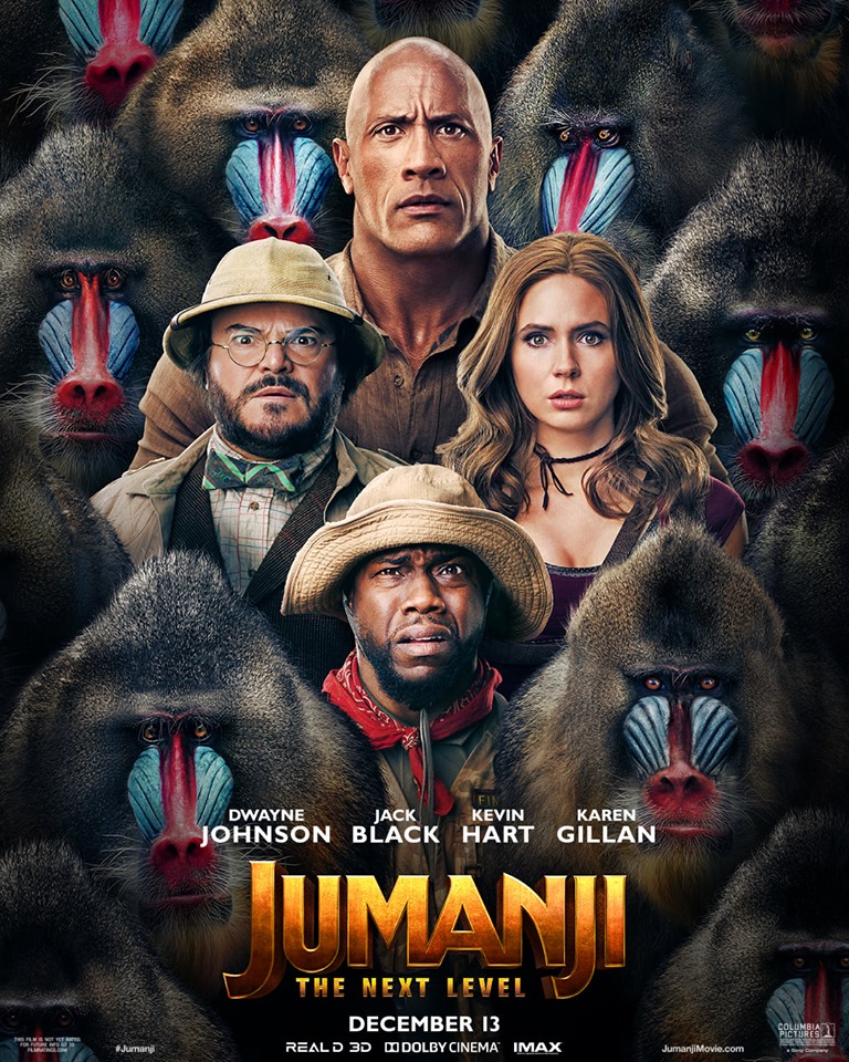 Jumanji: The Next Level  poster