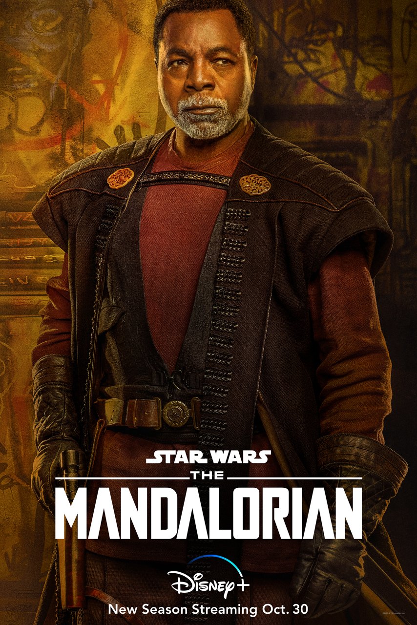 The Mandalorian Season 2  Carl Weathers Poster