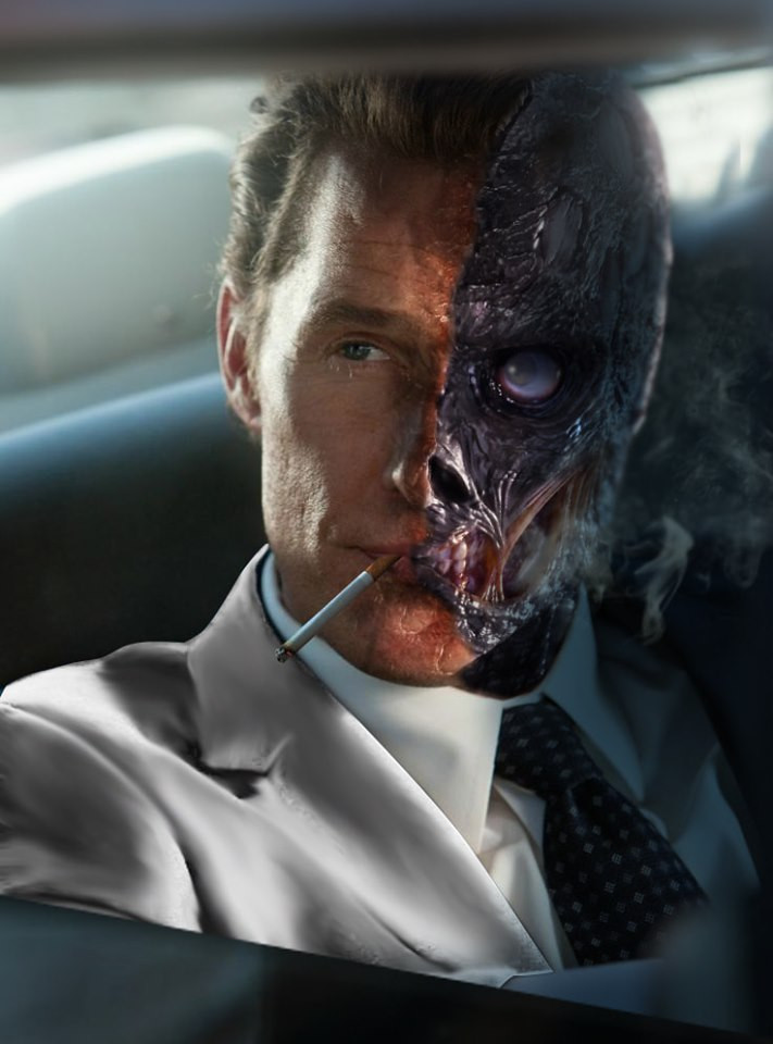 Matthew McConaughey Two-Face The Batman